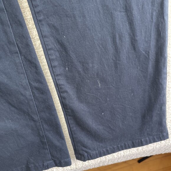 Lee Relaxed Fit 1889 Pants Womens Size 10 Medium Straight Leg Navy Blue Read - Picture 6 of 16